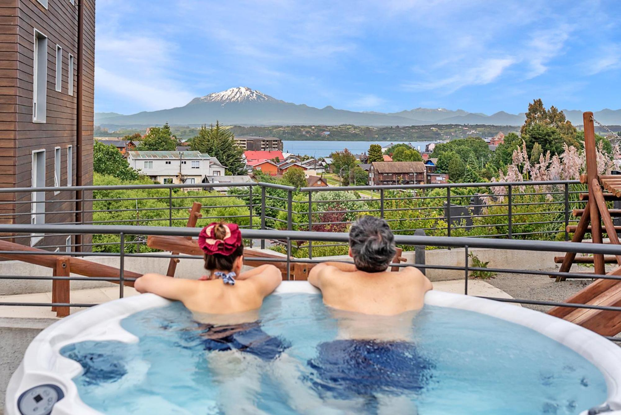 Exquisito Depa Con La Mejor Vista Al Lago Y Tinaja Puerto Varas Zewnętrze zdjęcie