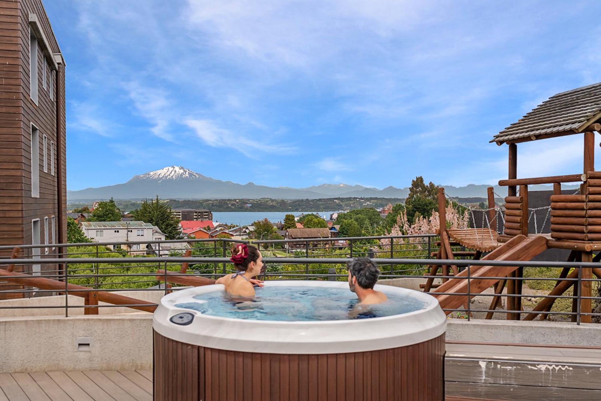 Exquisito Depa Con La Mejor Vista Al Lago Y Tinaja Puerto Varas Zewnętrze zdjęcie