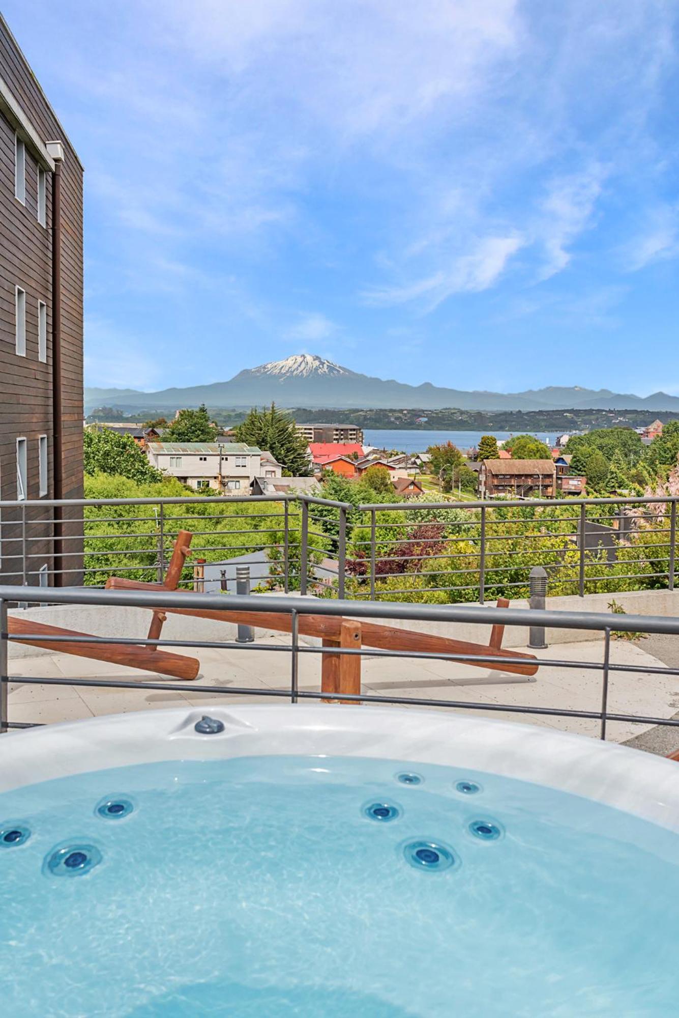 Exquisito Depa Con La Mejor Vista Al Lago Y Tinaja Puerto Varas Zewnętrze zdjęcie
