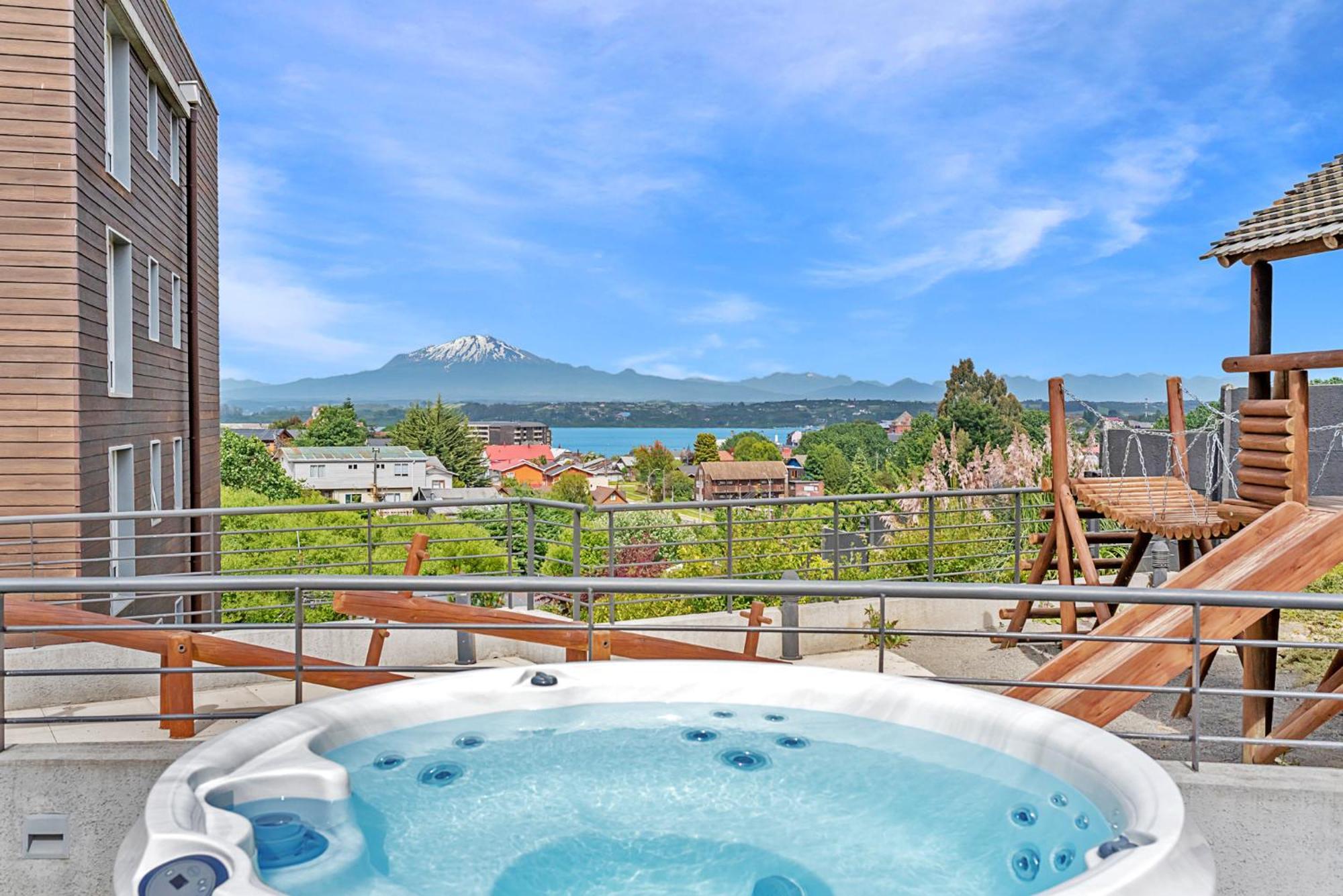 Exquisito Depa Con La Mejor Vista Al Lago Y Tinaja Puerto Varas Zewnętrze zdjęcie